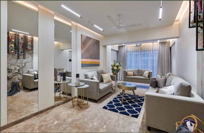 Modern office lounge